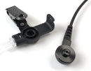 Comparable KHS-12 3 wire mini lapel mic with earphone for use with the Kenwood NX-5400 Portable Radio - Waveband Communications