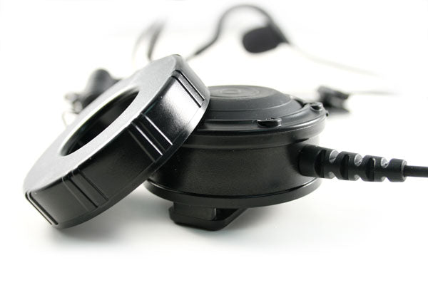 Motorola XTS Series compatible Headset System with Large body PTT, remote PTT, behind-the-head headset for Motorola XTS Series Radios. WB