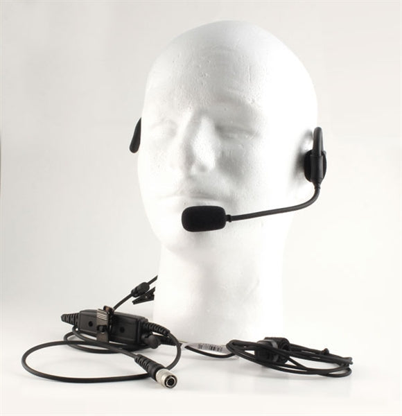 Motorola PMLN5102 Compatible Quick Disconnect Headset - Waveband Communications