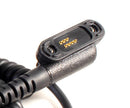 WX-8010-3.5mm-Y5  Rugged Public Safety Speaker Microphone for Vertex Radios. - Waveband Communications