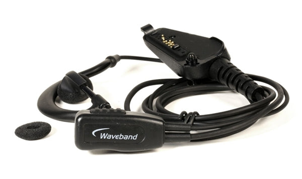 2-Wire Mic with Earpiece for Kenwood Multipin Radios