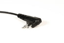 Rugged Lapel Microphone with scorpion ear piece for Motorola CP Series radio.  WB