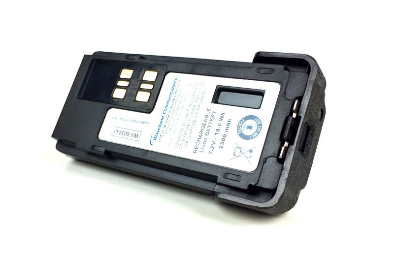 BATTERY FOR MOTOROLA XiR P8620 - 7.2 V / 2500 mAh / 18.0 Wh / Li-Ion