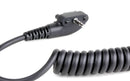 WX-9000-VY1A Public Safety Mic for Vertex VX, EVX Portable Radios - Waveband Communications