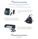 6 Station Rapid Rate Charger for Relm KNG400 Portable Radios - Waveband Communications