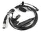 Comparable KHS-12 3 wire mini lapel mic with earphone for use with the Kenwood NX210 Portable Radio - Waveband Communications