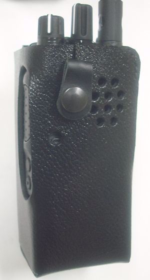 Motorola XiR P6600i Leather Case with 3" Fixed Belt Loop