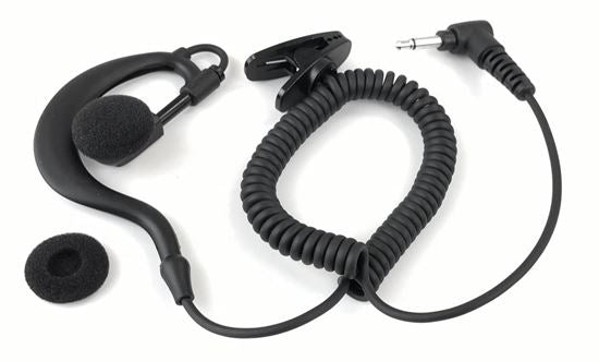 Over the ear earpiece with lapel mic for Motorola APX Series Portable Radios - Waveband Communications